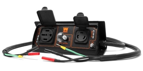 WEN GNA50i 50-Amp 6000-Watt Parallel Connection Kit for Inverter Generators,APPEARSNEW - Lot 199