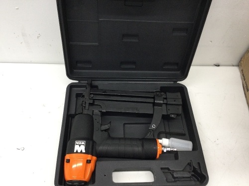 18-Gauge 2-in-1 Pneumatic 2-Inch Brad Nailer and 1/4-Inch Crown Stapler,New - Lot 302