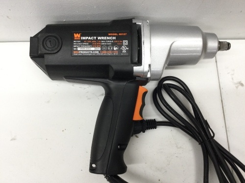 7.5-Amp 1/2-Inch Two-Direction Electric Impact Wrench,Appears New - Lot 307