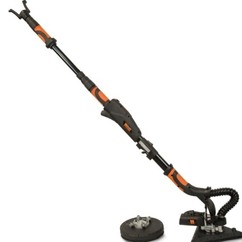 Variable Speed 5-Amp Dual-Head Drywall Sander with 15-Foot Hose,New - Lot 317