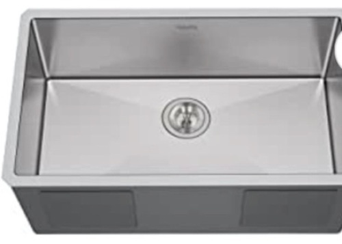 Hykolity 32Inches Kitchen Sink 16 Gaugue Undermount Single Bowl Stainless Steel Sink,New - Lot 354