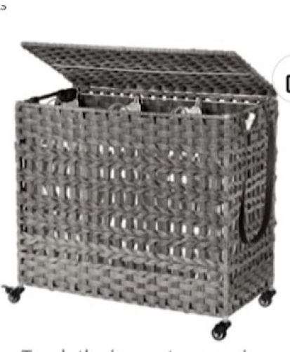 Laundry Hamper,New - Lot 355