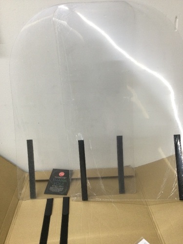 Car & SUV Clear Sneeze Guard Barrier ,New - Lot 375