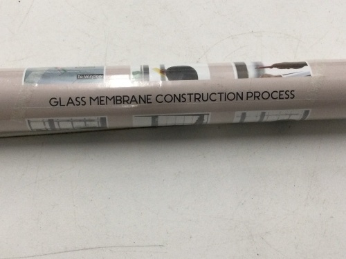 GLASS MEMBRANE CONSTRUCTION PROCESS,APPEARS NEW - Lot 417