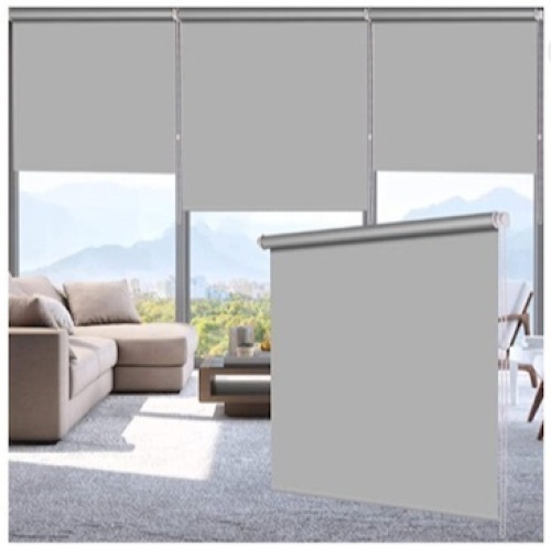 Waterproof Fabric Window Roller Shade Blinds,Appears New - Lot 422