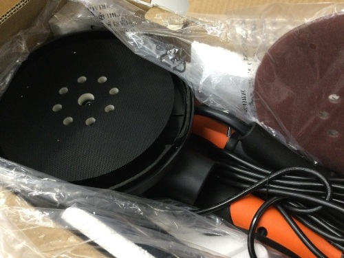  Variable Speed 5-Amp Dual-Head Drywall Sander with 15-Foot Hose,Appears New - Lot 427