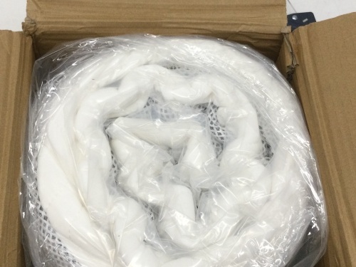 3x inch gel-infused memory foam bed mattress. topper high density cooling pad,Appears New - Lot 453