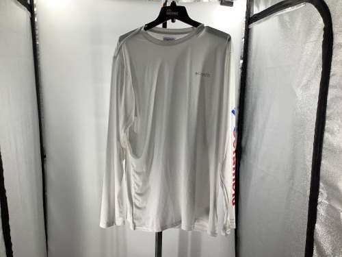 Columbia Terminal Tackle PFG Long Sleeve Shirt, Large, Small Hole, Ecommerce Return - Lot 126