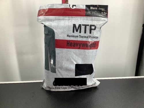 Men's MTP Heavyweight Fleece Base Layer, XL, Appears New - Lot 131