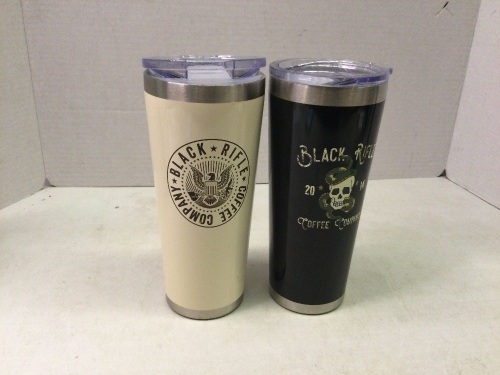 Lot of (2) Black Coffe Company Insulated Cup, Lid Broken, Ecommerce Return - Lot 215