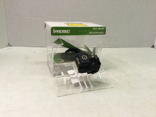 Iprotec Rail Mount Sightable Firearm Green Laser, Powers On, Ecommerce Return - Lot 216