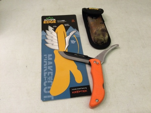 Outdoor Edge Razor Pro, Replaceable Razor Knife, Ecommerce Return - Lot 226