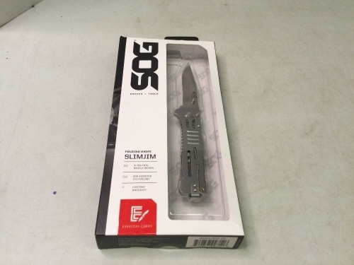 SOG Folding Knife SlimJim, Appears New - Lot 262