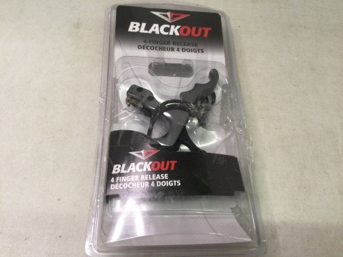 Black Out 4 Finger Release, Appears New - Lot 290