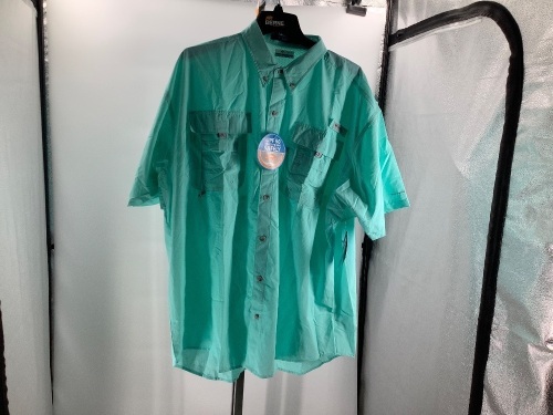 Columbia Men's Bahama II Short Sleeve Shirt, XL, Appears New - Lot 349