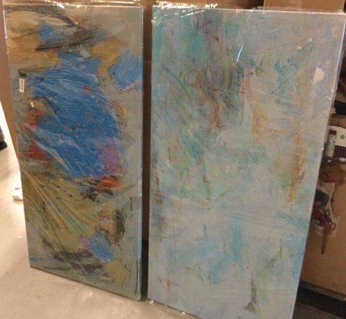 Lot of (2) Large Wall Art, Appears New - Lot 416