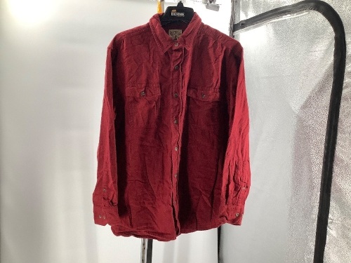 Red Head Men's Long Sleeve Shirt, Large, Appears New - Lot 529