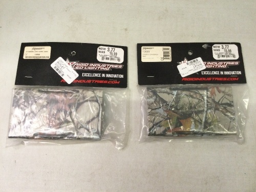 Lot of (2) Rigid Industries LED LIghting  Cover 6" E/M Series CMO, Appears New - Lot 453