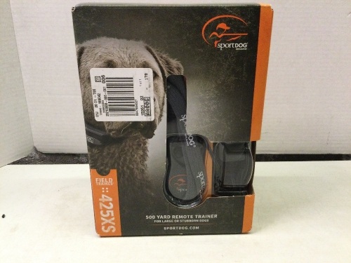 Sportdog Field Trainer, 500 Yard Remote Trainer, Untested, Appears New - Lot 465