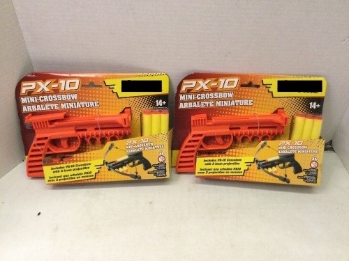 Lot of (2) PX-10 Mini Crossbow, Appears New - Lot 474