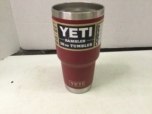 Yeti Rambler 30oz Tumbler, No Lid, Ecommerce Return - Lot 480