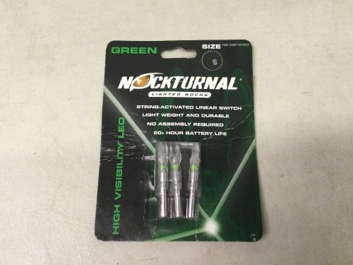 Nocturnal Lighted Nocks, S, Ecommerce Return - Lot 496