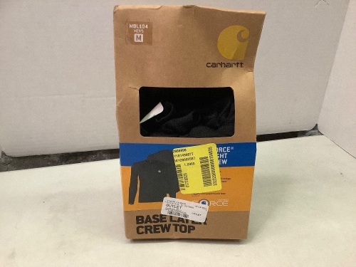 Carhartt Men's Base Layer Crew Top, Medium, Ecommerce Return - Lot 617