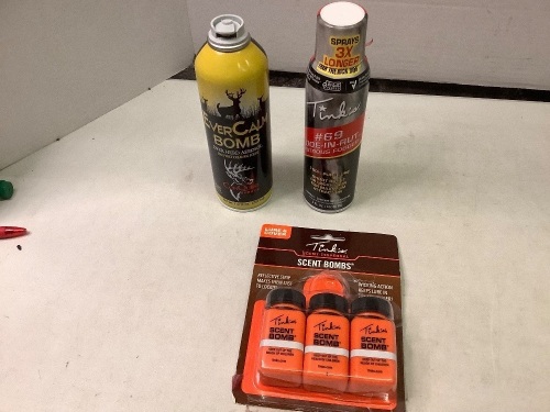 Lot of (3) Hunting Scent Supplies, Ecommerce Return - Lot 634