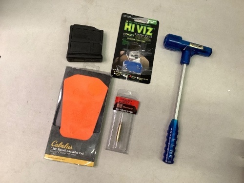 Lot of (5) Firearm accessores, Ecommerce Return - Lot 636