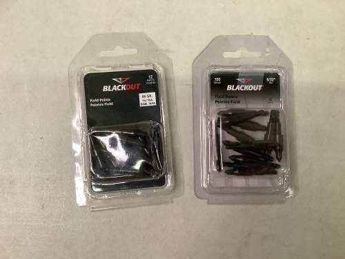 Lot of (2) Blackout Field Points, Ecommerce Return - Lot 643