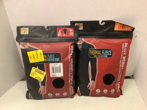 Lot of (2) Men's Thermal Fleece, XXL, XXLT, Ecommerce Return - Lot 658