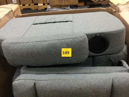 Fabric Upholstered Massage Chair - Lot 149