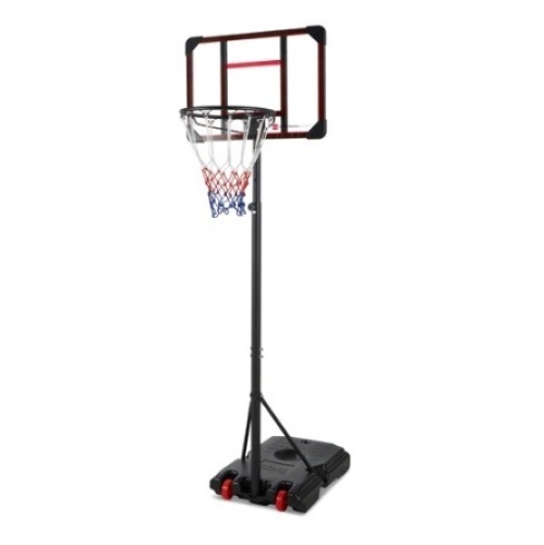 Kids Height-Adjustable Basketball Hoop, Clear - Lot 191