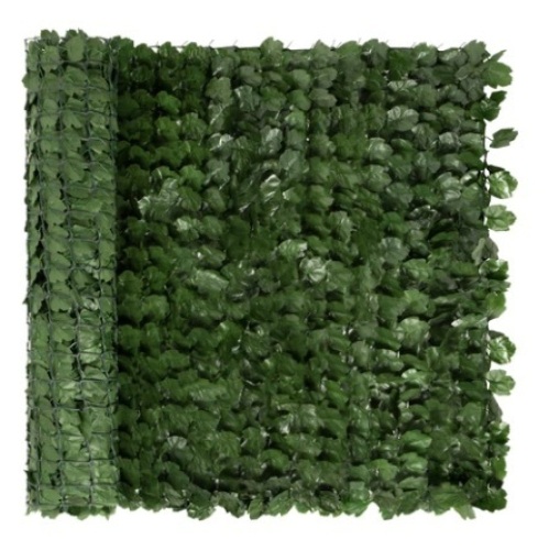 Outdoor Faux Ivy Privacy Screen Fence, 94x39in  - Lot 193