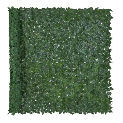 Outdoor Faux Ivy Privacy Screen Fence, 96x72in - Lot 203