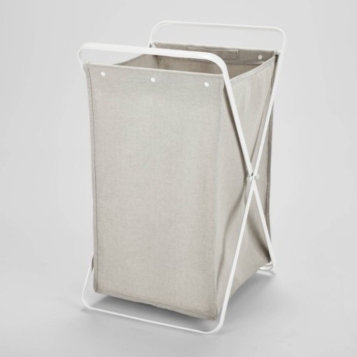 Folding X-Frame Hamper - Lot 324