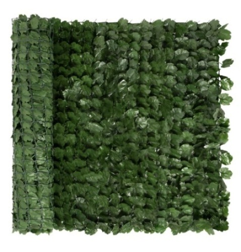 Outdoor Faux Ivy Privacy Screen Fence, 94x39in - Lot 219