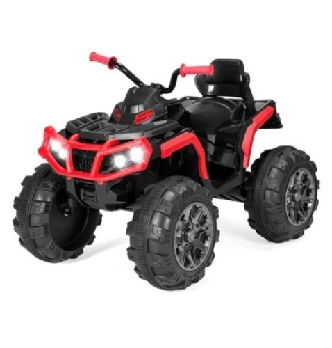 12V Kids Ride-On 4-Wheeler Quad ATV, Red - Lot 253