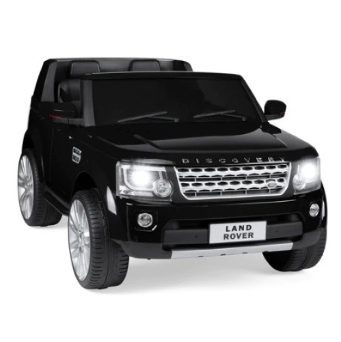 12V 2-Seater Licensed Land Rover Ride-On, Black - Lot 493