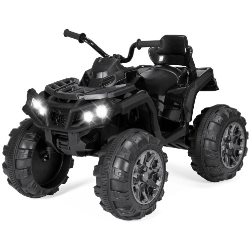 12V Kids Ride-On 4-Wheeler Quad ATV Car w/ 3.7mph Max, Bluetooth, Headlights - Lot 552