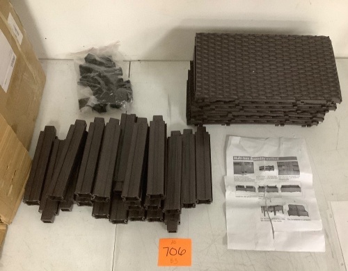 Raised Weatherproof Bed-Box - Lot 706