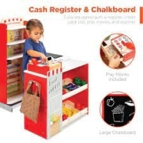 Kids Pretend Play Grocery Store Supermarket Toy Set w/ Accessories - Lot 711