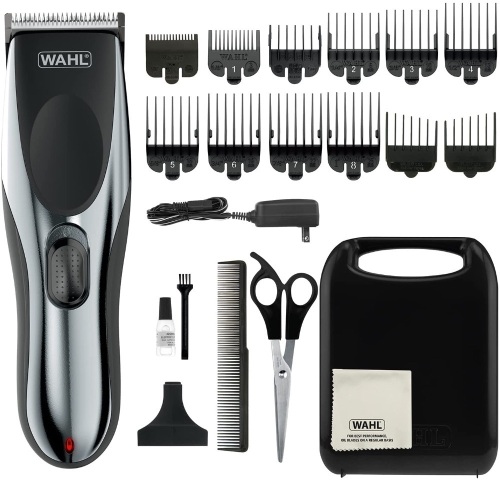 Wahl Clipper Rechargeable Cord/Cordless Haircutting & Trimming Kit - Lot 725