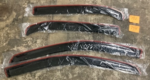Window Rain Guards - Lot 734