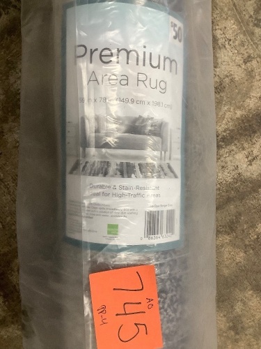 59x78in Premium Area Rug - Lot 745