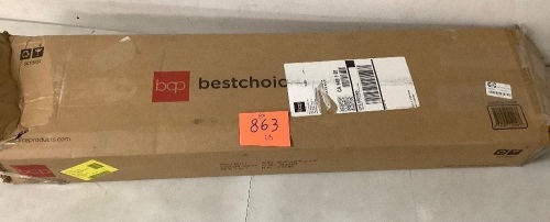 Elevated Cooling Dog Bed, Outdoor Pet Cot w/ Canopy, Carry Bag - 48in - Possible Missing Parts - Lot 863