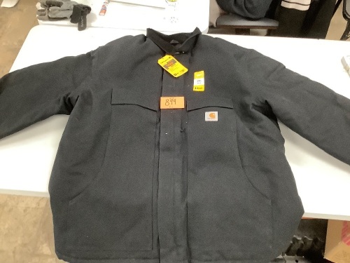 Carhartt Firm Duck Insulated Coat (2XL) - Lot 899