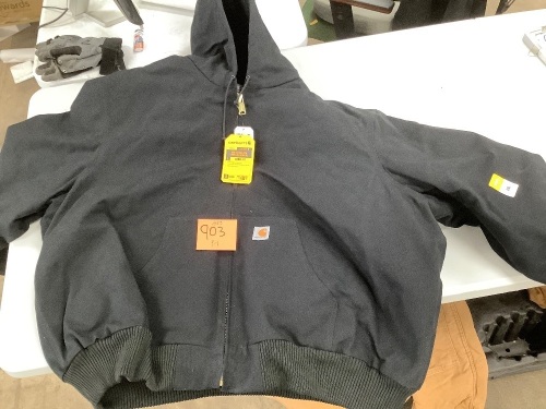 Carhartt Firm Duck Insulated Flannel Lined Jacket (4XL) - Lot 903