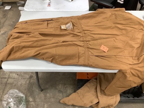 Carhartt Washed Duck Insulated Coverall (2XL) - Lot 912