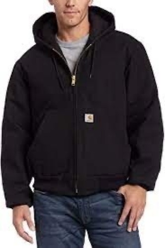 2xl Carhartt Black Zip-Up - Lot 907